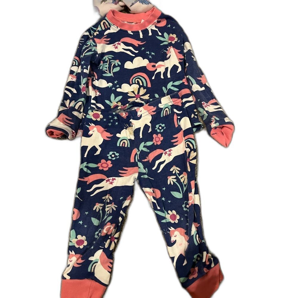 Tucker and Tate Unicorn Pajamas 2T